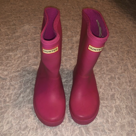 Hunter boots - Size 11 boys - 12 girls (UK 10) - Picture 2 of 5